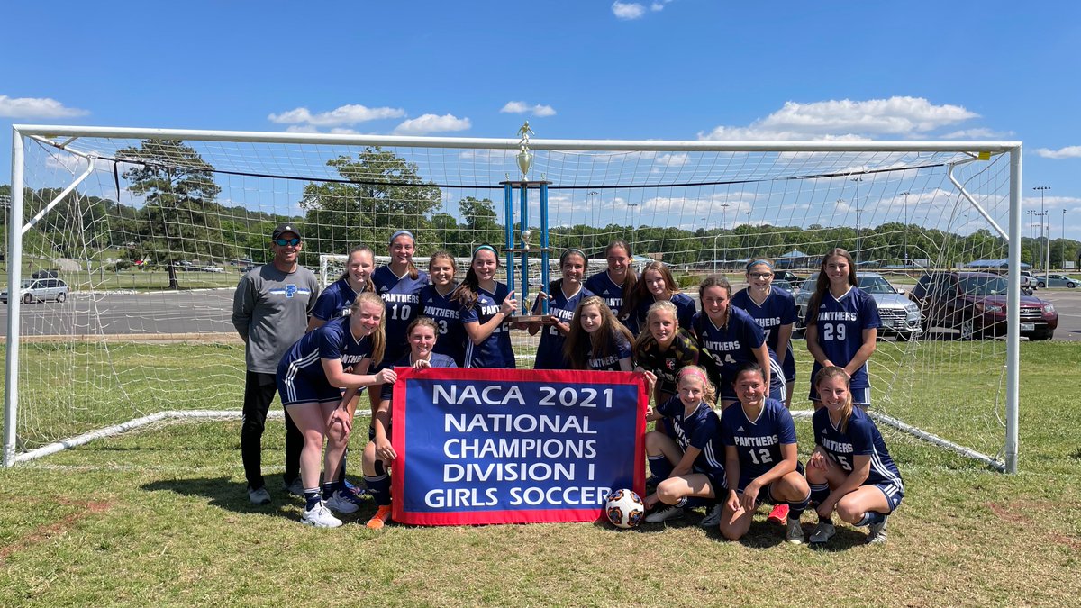 Congratulations to the 2021 D1 Girls Soccer Champions! 
Providence Athletic Club (PAC) Panthers – Columbia, SC