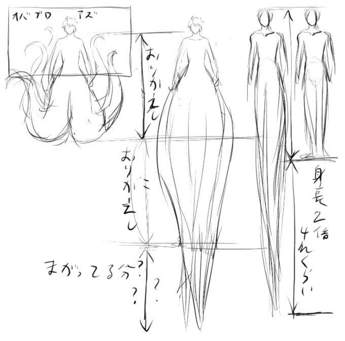 オバブロアズの折り返した足が頭くらいまでありそう?=つまり折り返さなければ身長の2倍程度?+くねくね曲がってるからガチでまっすぐ伸ばしたら、ウツボとほぼ並ぶ?+圧倒的横幅=ぱっと見ウツボよりでかい?
みたいにぼんやり前から思ってたけど、公式発表あったからやっぱ多分合ってるのか? 