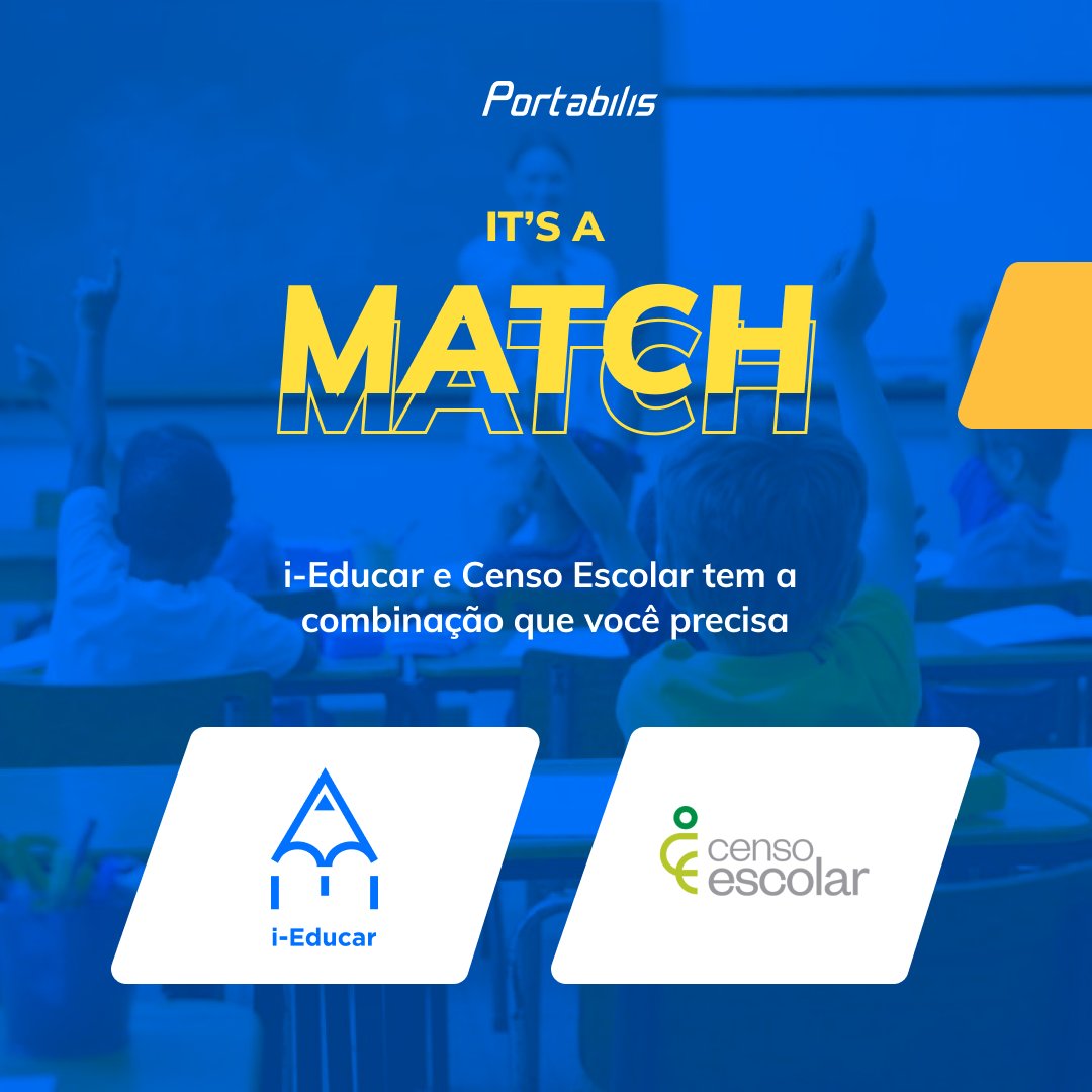 portabilis's tweet photo. Agora que já sabemos a importância do censo e todos os benefícios dessa integração com o i-Educar, só podemos dizer que a combinação é perfeita, não é mesmo? 😍 

Gostou e quer saber como implantar no seu município? Entre em contato com a gente: ⠀
https://t.co/ijojM9bApd https://t.co/Wi07vgfWb3