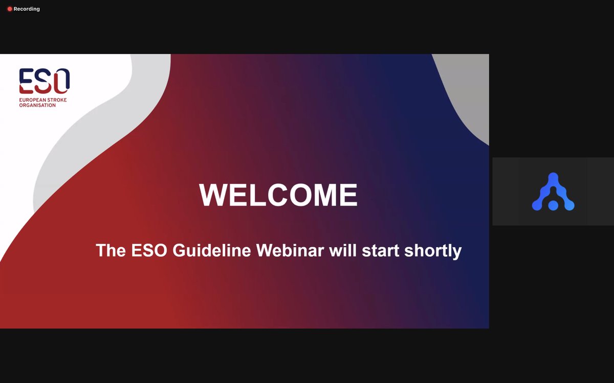It's actually far from a 'lovely day' for me - but they're playing Bill Withers for the live launch of the @ESOstroke guidelines at 2 pm. https://t.co/GnzisaCGDU
