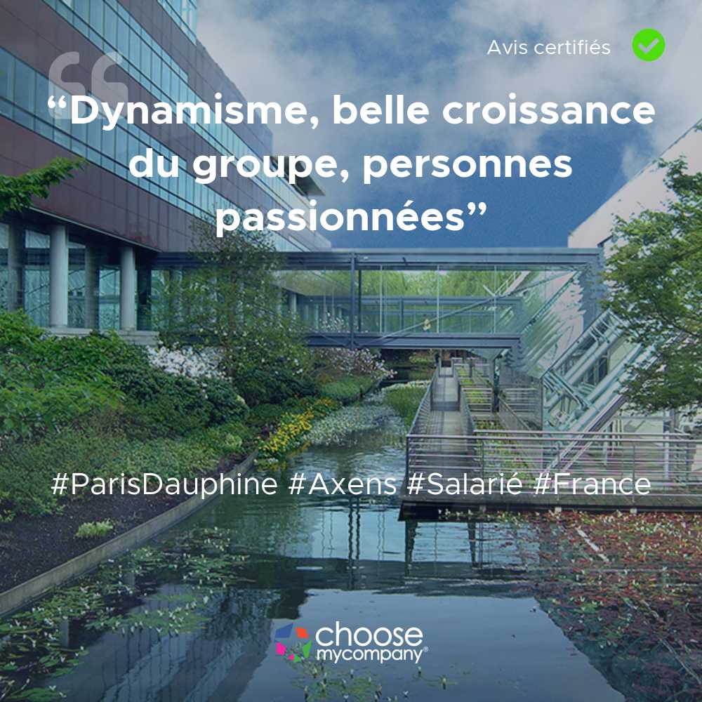 AxensGroup's tweet photo. #WorkingAtAxens | À la question "Qu'est-ce qui vous plaît le PLUS dans votre mission ?", nos salariés répondent…
#Axens #ChooseMyCompany #AvisCertifie https://t.co/RPPWzwARnL