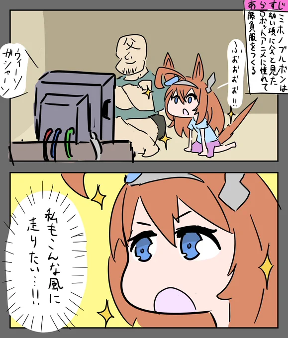 どこかで間違えたブルボンの漫画 