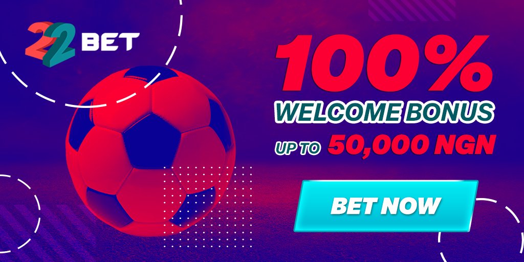 Games of the day on 22BET

5 ODDS

Don’t have an account ?
Click Here👇🏽👇🏽
bit.ly/2QoqD5B

Join us for more games 👇
t.me/joinchat/AAAAA…