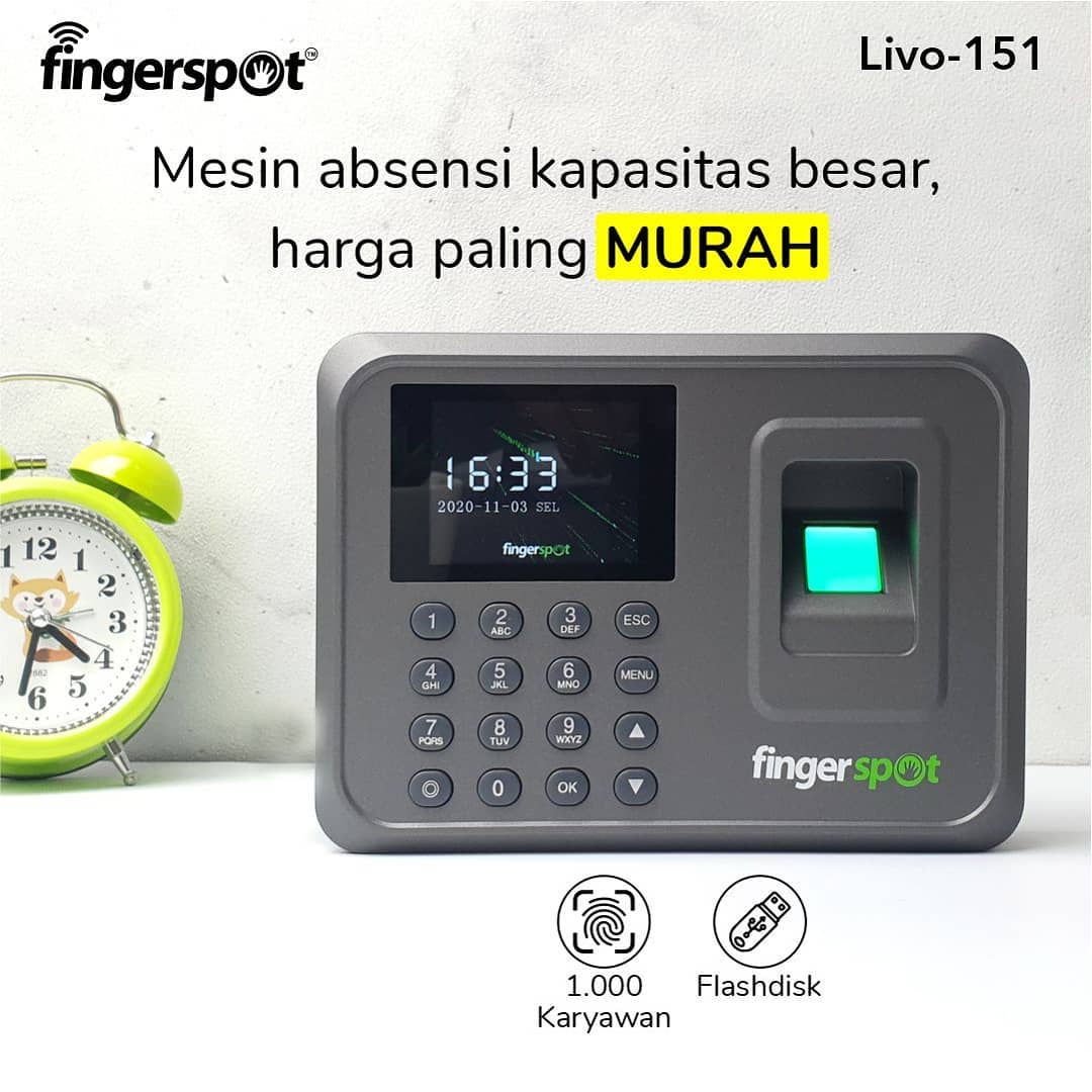 Mesin Absensi Murah dengan Kapasitas Besar LIVO-151

#fingerspotindonesia #absensimurah #livo151 #fingerspot