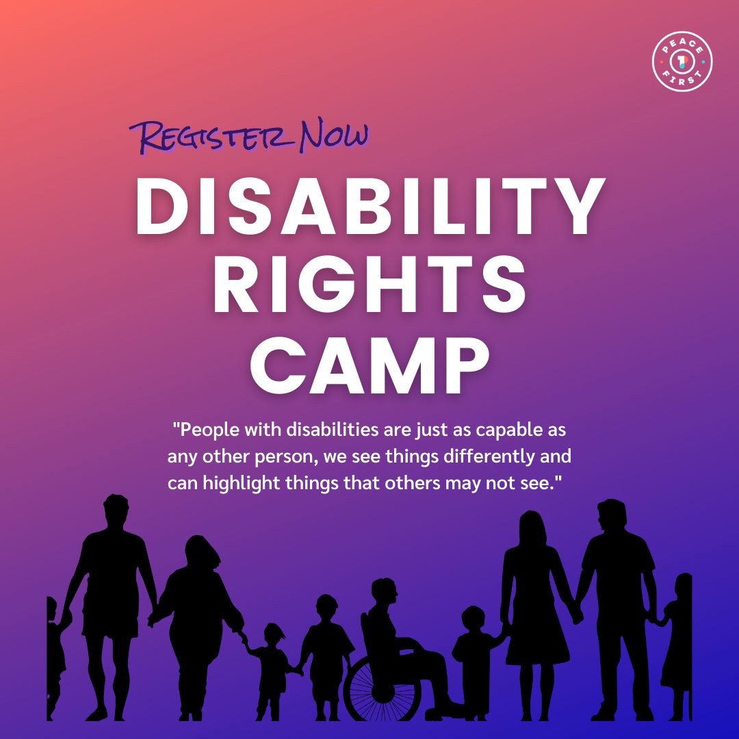 phf_uk's tweet image. Do you work with young people who want to challenge social injustice? 

This May, @PeaceFirst are running two social justice camps on Disability Rights and Education to equip young people (16-25) with the tools to make change in their communities. Sign up: forms.gle/ahXmLKiPV18DMR…