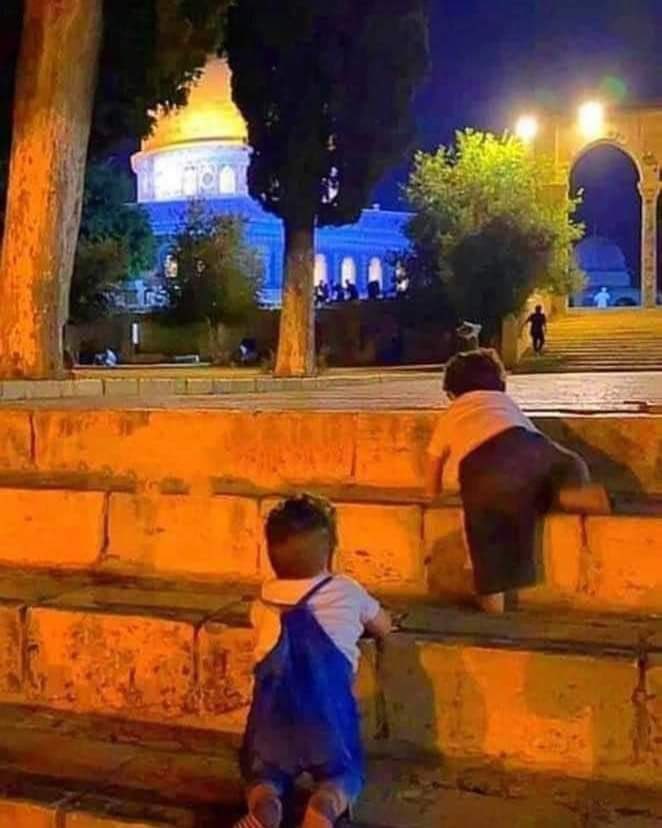 AhlamMostghanmi's tweet photo. صباح الخير . . 🌹

هنا القدس . . حيث يولد  الأطفال  رجالاً https://t.co/GiHNJNqcpt