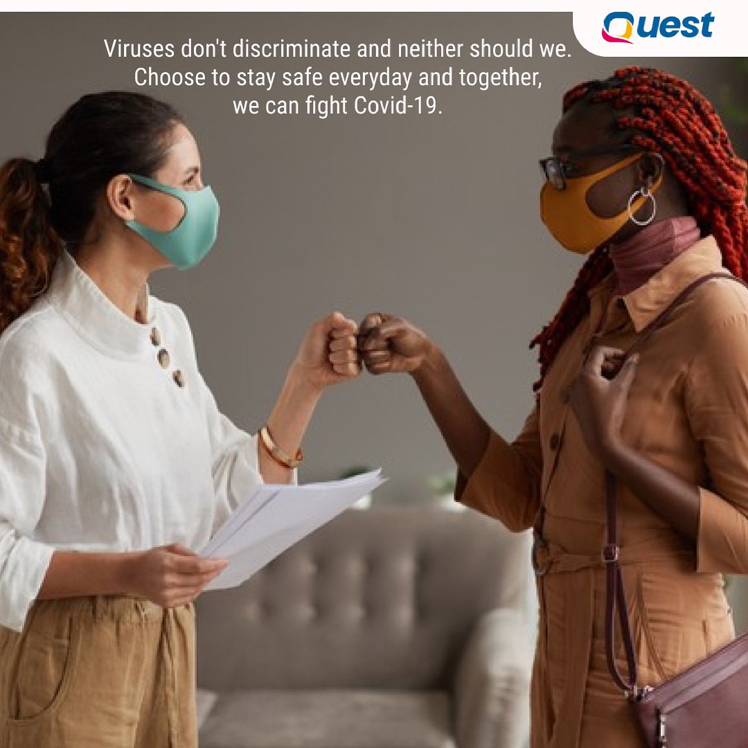Questoilgroup's tweet photo. Mask up, stay safe and maintain the necessary social distance.

Together we can eradicate COVID-19.

#StaySafe #Covid19 #QuestOil #FuelWithQuest https://t.co/BnznJRiiq2