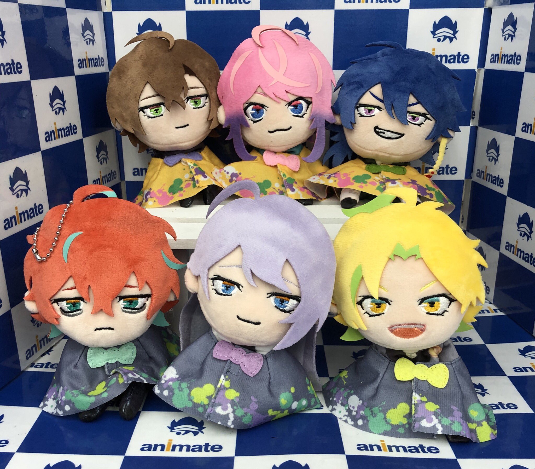 ヒプノシスマイク ヒプマイ てるてりーるマスコット ぬいぐるみ　11種セット リール付き ぬいぐるみ キーマスコット ヒプノシスマイク