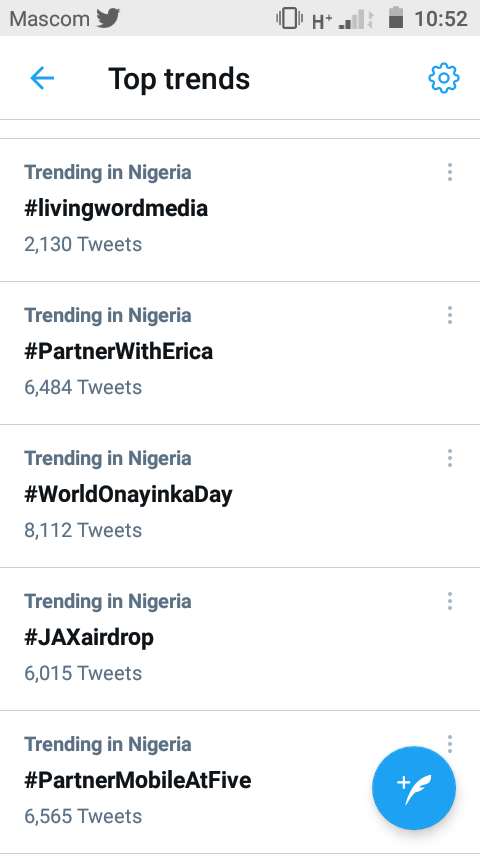 3GirlYaJozi's tweet image. We are already on Top Trends
A little bit more energy so we appear on the trend table.
#PartnerWithErica
#PartnerMobileAt5
ERICA AND PARTNER MOBILE
PARTNER MOBILE PRICE SLASH