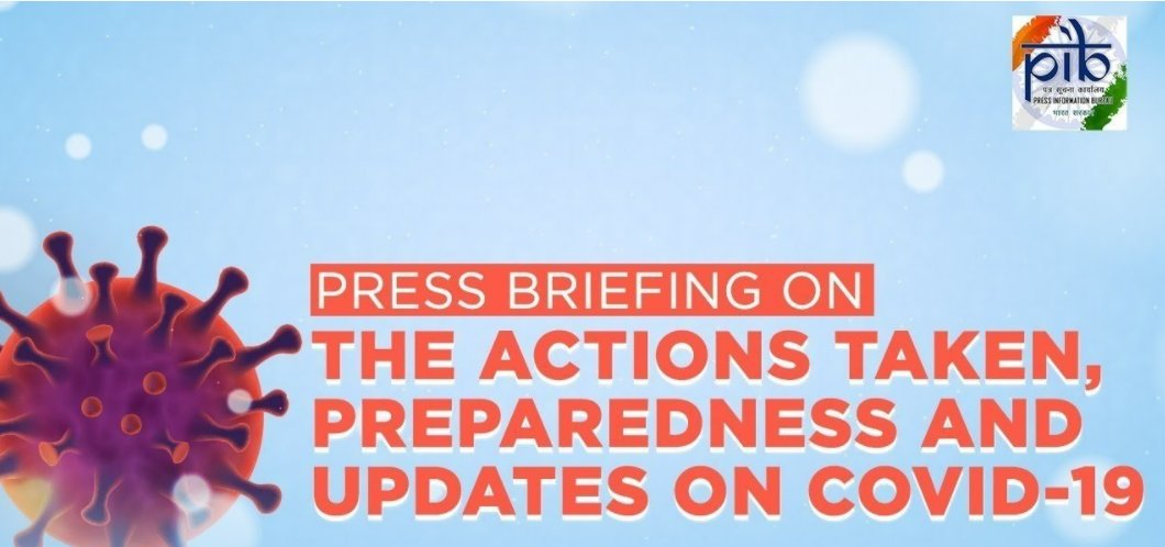  #Unite2FightCorona Media briefing on actions taken, preparedness and updates on  #COVID19, today National Media Centre, New Delhi4 PMWatch Live   @airnews_mumbai