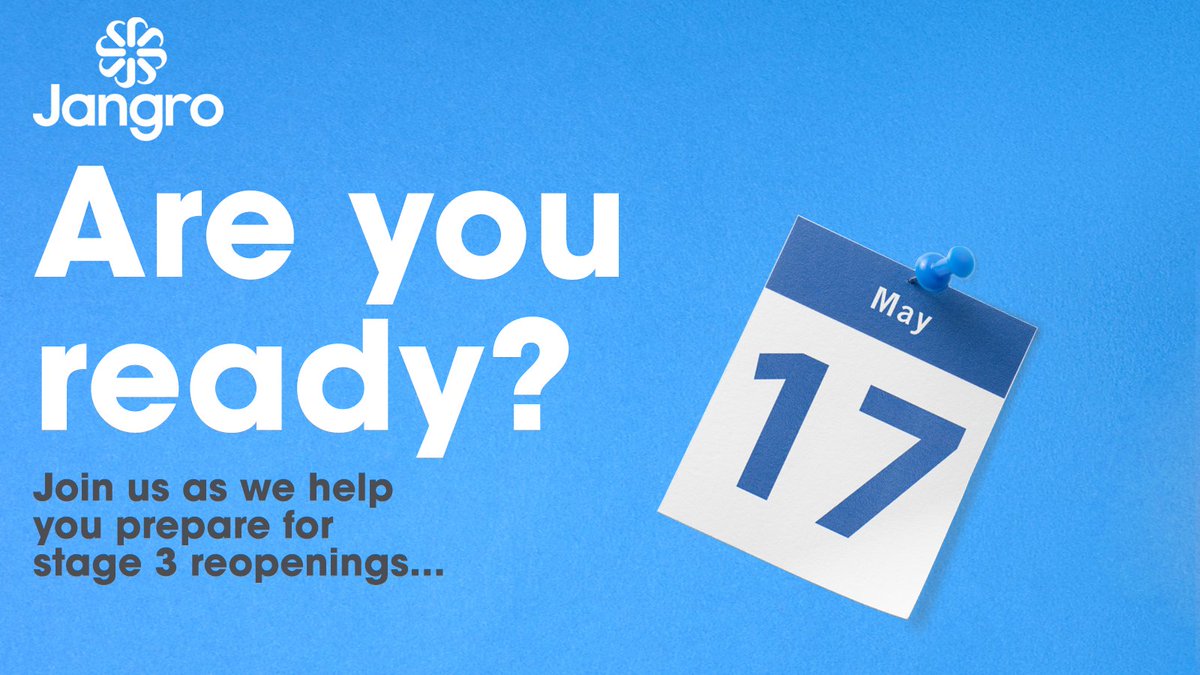 Are you ready for the further easing of lockdown? Over the next week we will be posting helpful products, guides and wallcharts to help prepare you for the next cautious step.🤞
​
​#jangro #janitorial #lockdown #stage3 #staysafe