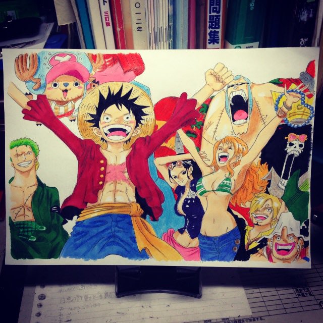 今から10年前以上の中学生の時ぐらいに描いてた絵かな?
自由帳何冊分描いたか覚えてないぐらい描いたのにほとんど残ってないのが悔しい😭 