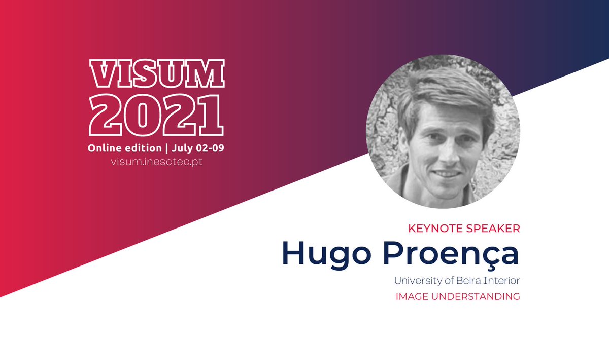 visumschool's tweet photo. 📢SPEAKER #Announcement📢
Hugo Proença, a well-known prodigy in the field of Biometrics, will teach you everything about Image Understanding. Don't miss it!
https://t.co/7Wcu6RQWo3
#VISUM2021 #visumsummerschool #computervision #imageunderstanding #DeepLearning #AI
@INESCTEC https://t.co/zGhAz9KlYX
