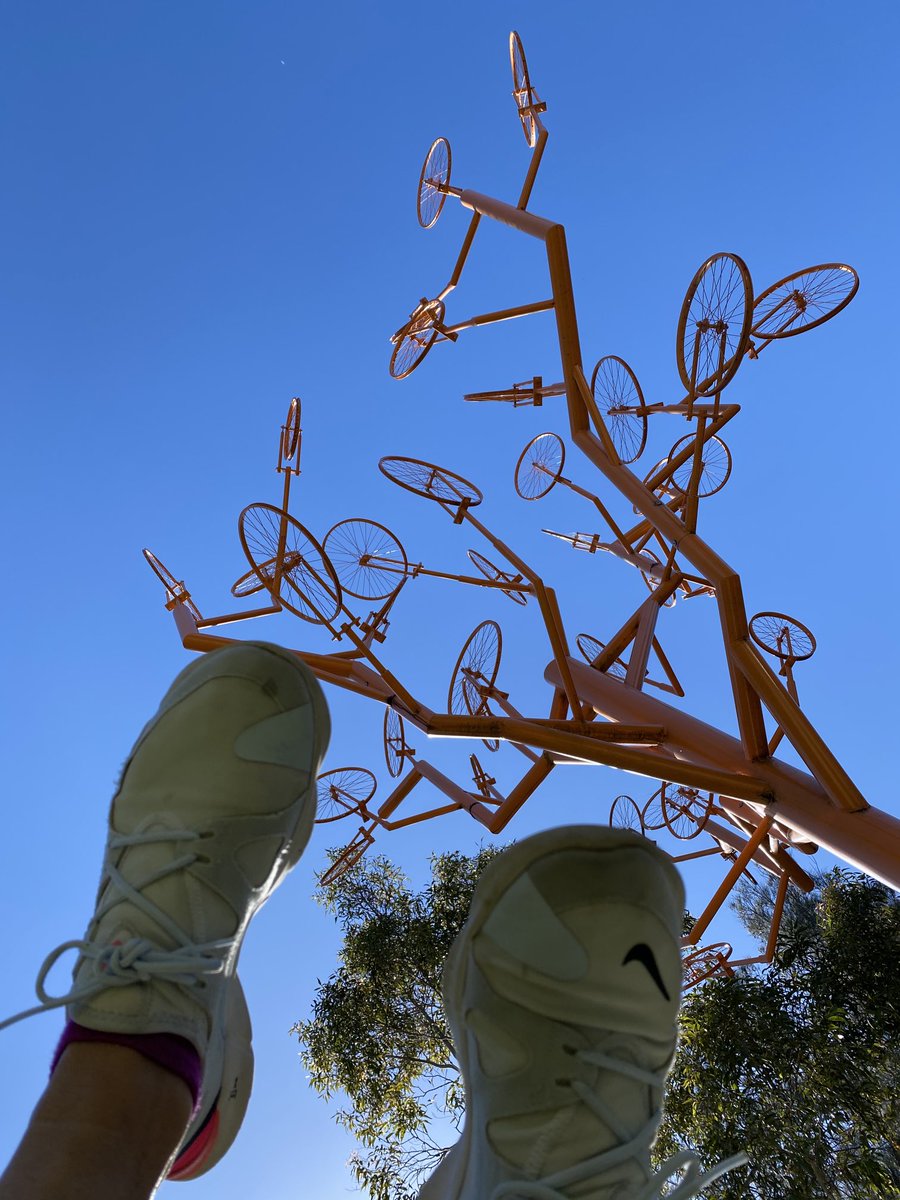 SprintCoachRob's tweet photo. We must draw our inspiration when moments pop up out of the blue. This fabulous artworks at The Bay, Lilyfield, is just the thing to remind us of the beauty and lift that our exercise gives us! https://t.co/wvxU2hTAgo