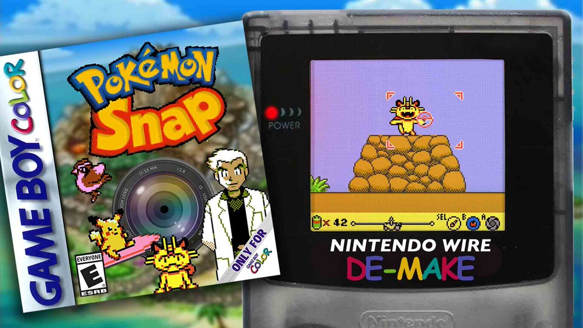MegaRetroES's tweet photo. Así habría sido Pokémon Snap si hubiese sido publicado en Game Boy Color.
#megaretro #instaretro #gamer #retro #retrogaming #80s #videojuegos #videoconsolas
https://t.co/enjSlKqXAl https://t.co/qtKJhzuXkK