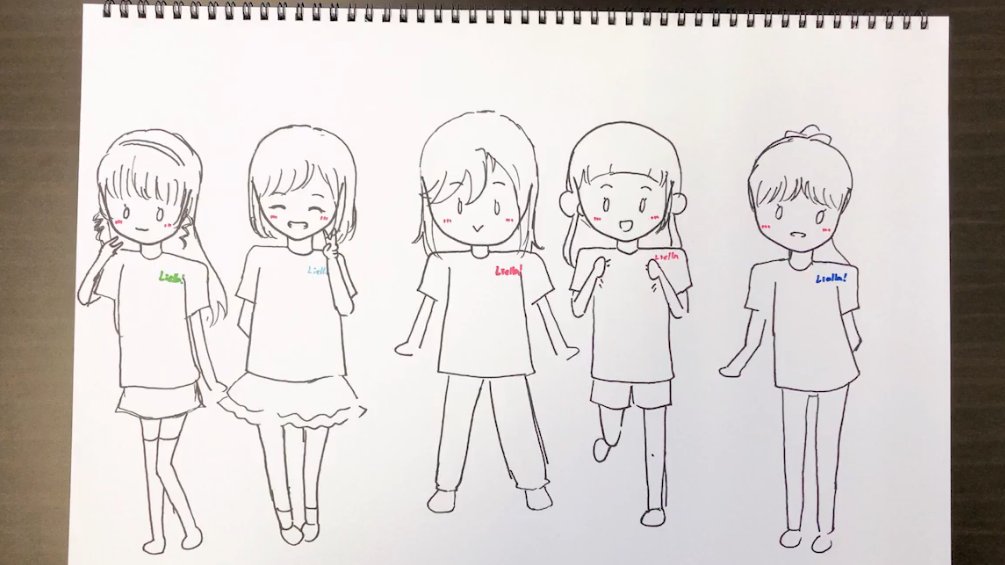 おそろっち!きたー!
#リエラ #Liella #lovelive 