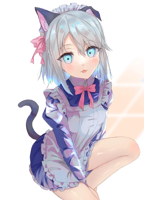 #絵るめろ
メイドねるめろさn((((((((許してください許してください(((((
メイドの日?終わってません(*'') 