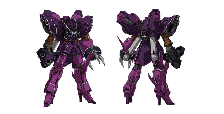 ガンダム モビルスーツ バイブル Gmb 通信 その後 本隊に帰還したローゼン ズールは 有線式遠隔誘導装置を内蔵したシールド ユニットを右腕に直接マウントした現地改修型となりました そのため第98号ではこのローゼン ズール 現地改修型 もあわせ