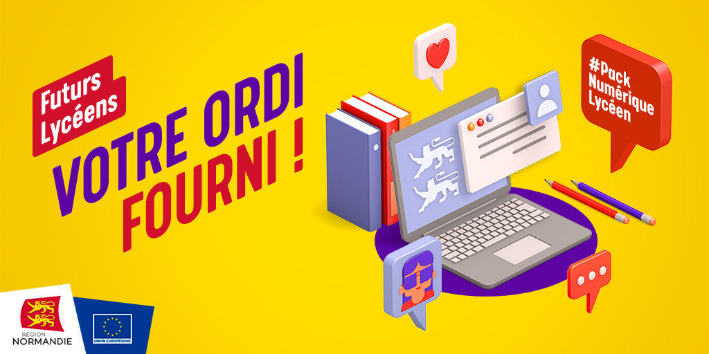 💻41 340 ordinateurs portables ont été commandés pour équiper les lycéens normands à la rentrée 2021.
📣Les 41 340 élèves entrant en 2nde dans un lycée public, privé ou en MFR, ainsi que ceux entrant en 1ère année de CAP pourront bénéficier de cet équipement. 1/2
<a href="/ac_normandie/">Académie de Normandie</a>