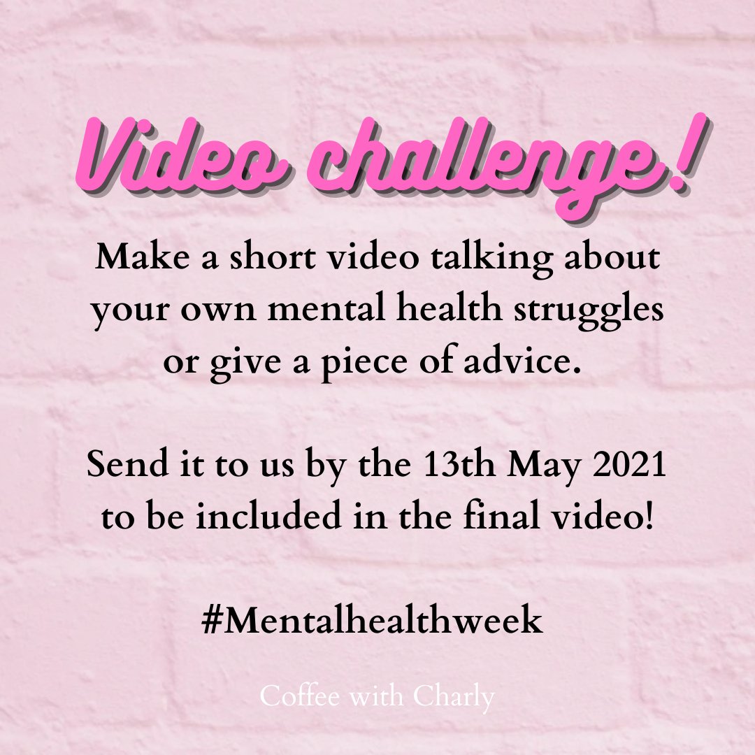 charlymaephoto's tweet photo. Mental health challenge for small businesses 🎥👏🏻💕 

#MentalHealthAwarenessWeek #GetInvolved #coffeewithcharly #blogger #SmallBusiness https://t.co/VR0XUvVw0v