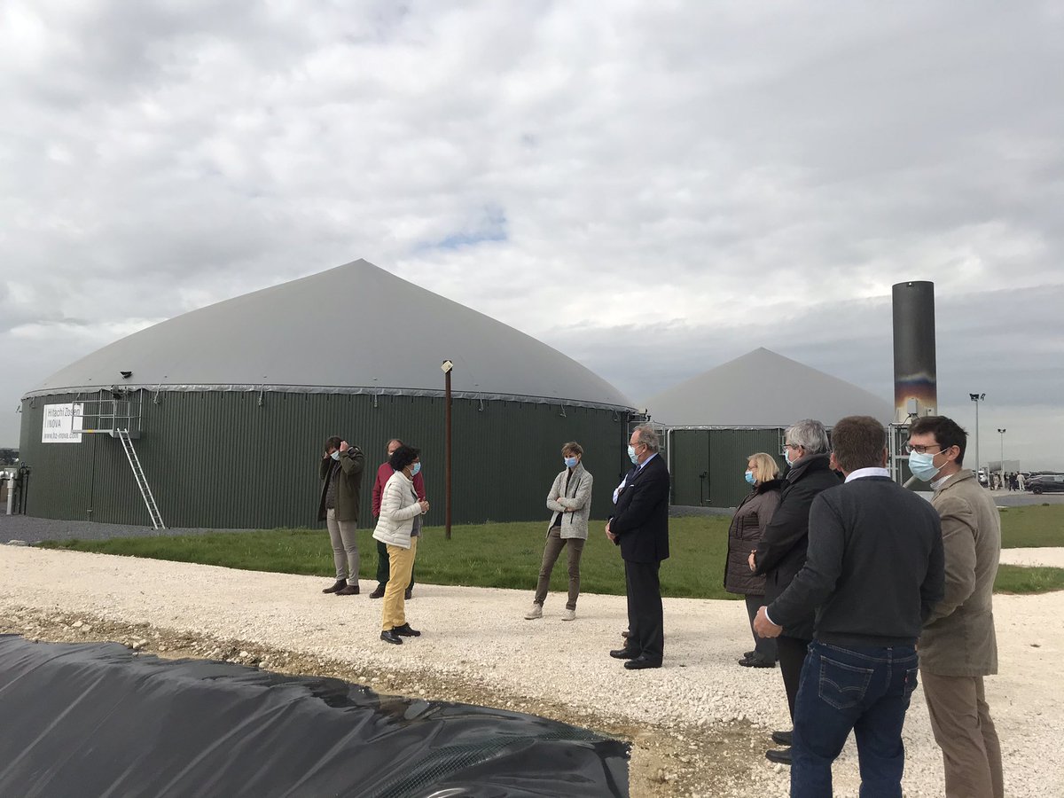 CAIDF's tweet photo. Visite pédagogique Méthanisation à Messy Biogaz Administration et élus locaux @GRDF @MairesValdOise @pnr Vexin #acceptabilite #diversification agricole #energie renouvelable https://t.co/W6uCgcmyeN