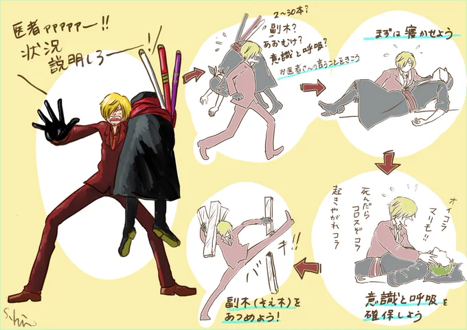 ⚠️本誌1012話ネタ剣士のためにがんばるコックさん 