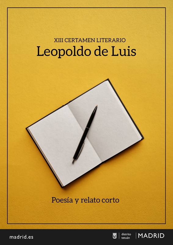 LeopoldodeLuis's tweet photo. El 14 de mayo finaliza el plazo para participar en el XIII Certamen Literario Leopoldo de Luis de Poesía y Relato Corto
ℹ️ ➨ https://t.co/WpSsqABjNn https://t.co/0jmXx0pZae