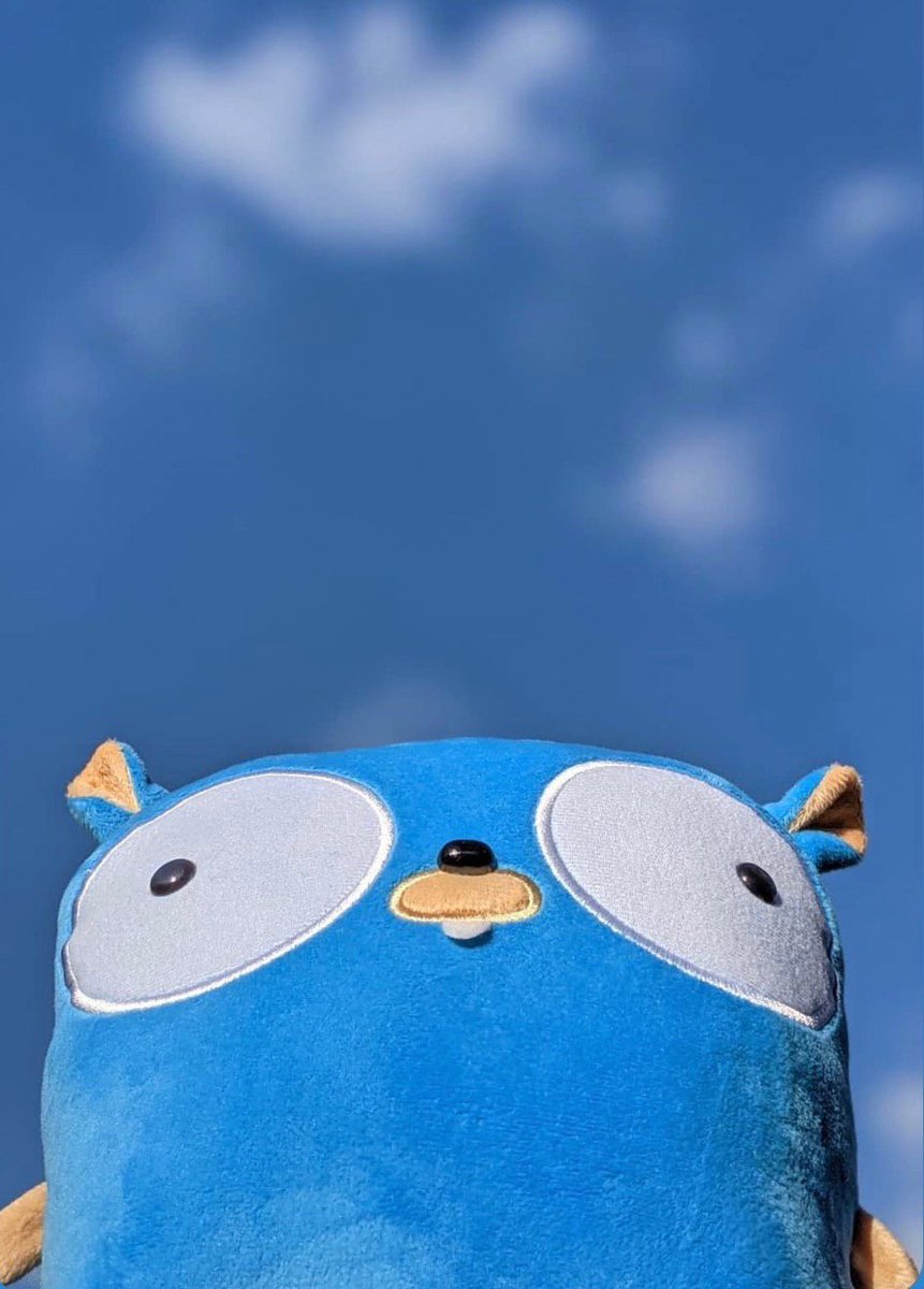 goroutine's tweet image. European friends take note: You can easily acquire a fluffy avatar, designed by @reneefrench, of my form from  etsy.com/de/listing/992…