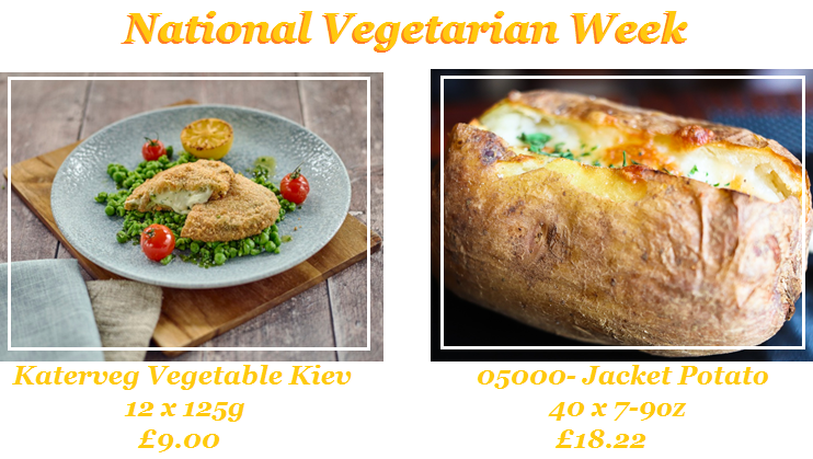 We've got all sorts on offer that are suitable for Vegetarians, be quick, these offers won't last long! #NationalVegetarianWeek #Vegetarian #Offers