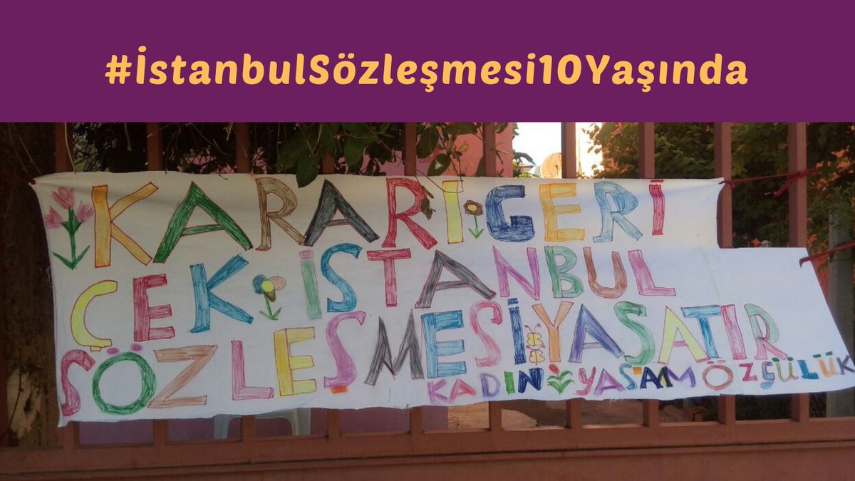 #İstanbulSözleşmesi10Yaşında <a href="/esik_platform/">Eşitlik İçin Kadın Platformu</a> <a href="/rosakadinderne1/">Rosa Kadın Derneği</a> <a href="/BodrumKadin/">BKD-Bodrum Kadın Dayanışma Derneği</a> <a href="/KirmiziBiberDer/">KirmiziBiber - Red Pepper 🧡🧡</a> <a href="/feministavukatt/">feminist avukatlar</a> <a href="/DayanismaMor/">MorDayanışma</a> <a href="/morcativakfi/">Mor Çatı</a> <a href="/MorBarikat/">Mor Barikat #UyuşturucuyaSon</a> <a href="/KBGuclu/">Kadınlar Birlikte Güçlü</a> <a href="/KaosGL/">KaosGL.org</a> <a href="/17AleviKadinlar/">17+ Alevi Kadınlar</a> <a href="/Adana_KHK/">Adana KHK'lılar Platformu</a> <a href="/KMaras_KHK/">Kahramanmaraş KHK'lılar Platformu</a> <a href="/Bursa_KHK/">Bursa KHK' lılar PLATFORMU</a>