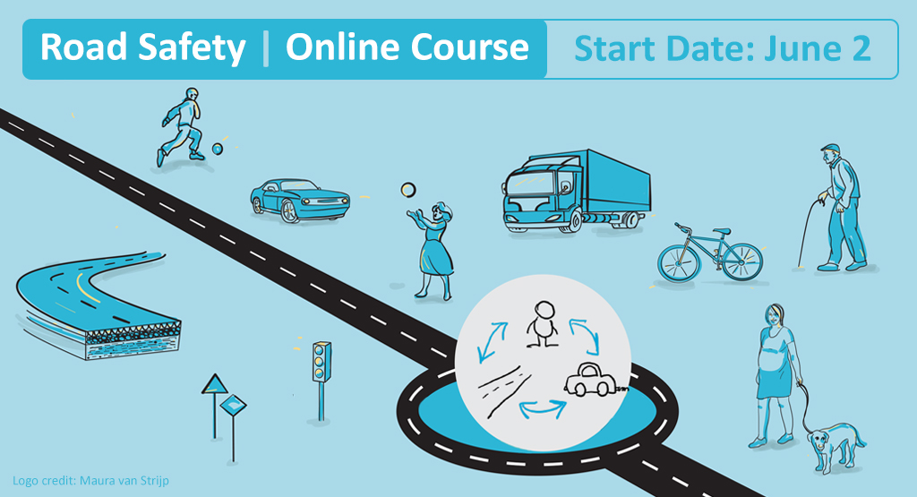 TUDelftOnline's tweet photo. Learn new skills and tools to analyze and improve #RoadSafety. This course covers road infrastructure design, safety of vulnerable road users, implications of #SelfDrivingCars, and the role of education, training &amp; enforcement https://t.co/C13rcN3oue @TransportTUD @tudelftglobal https://t.co/qYgDgOmEDU