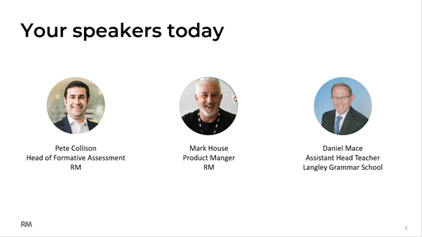 pete_collison's tweet image. Really looking forward to presenting at the #RMEduSummit tomorrow. I'll be joined by @RMmhouse and Dan Mace from @lgs_news, talking about modernising assessment. Spotlight on RM Compare and using #comparativejudgement to boost learning. Register FREE here: bigmarker.com/s/registration…