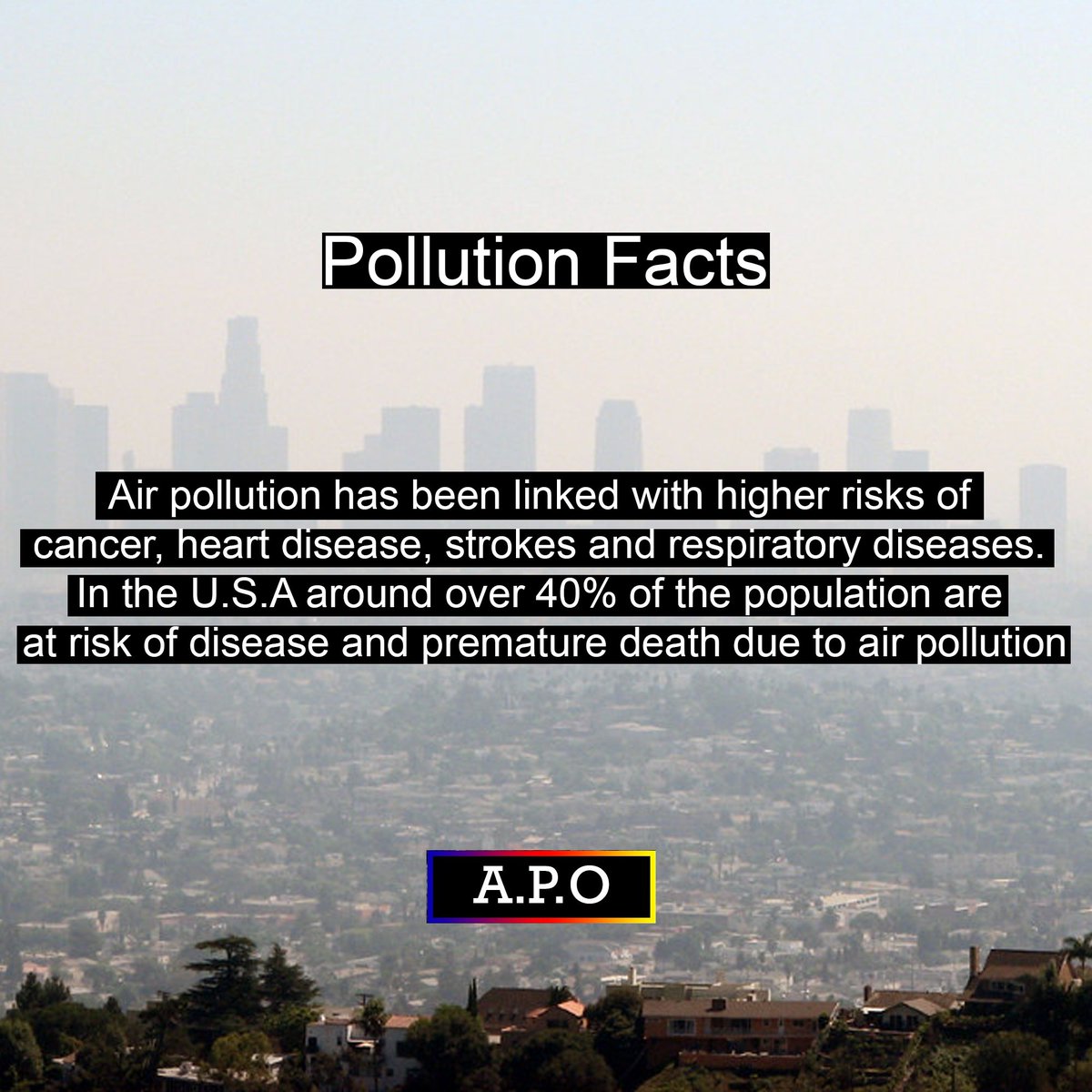 AntiPollutionO1's tweet photo. more pollution facts you may not have known about!
#pollution #ClimateCrisis #climate https://t.co/t4FEA8QRIq