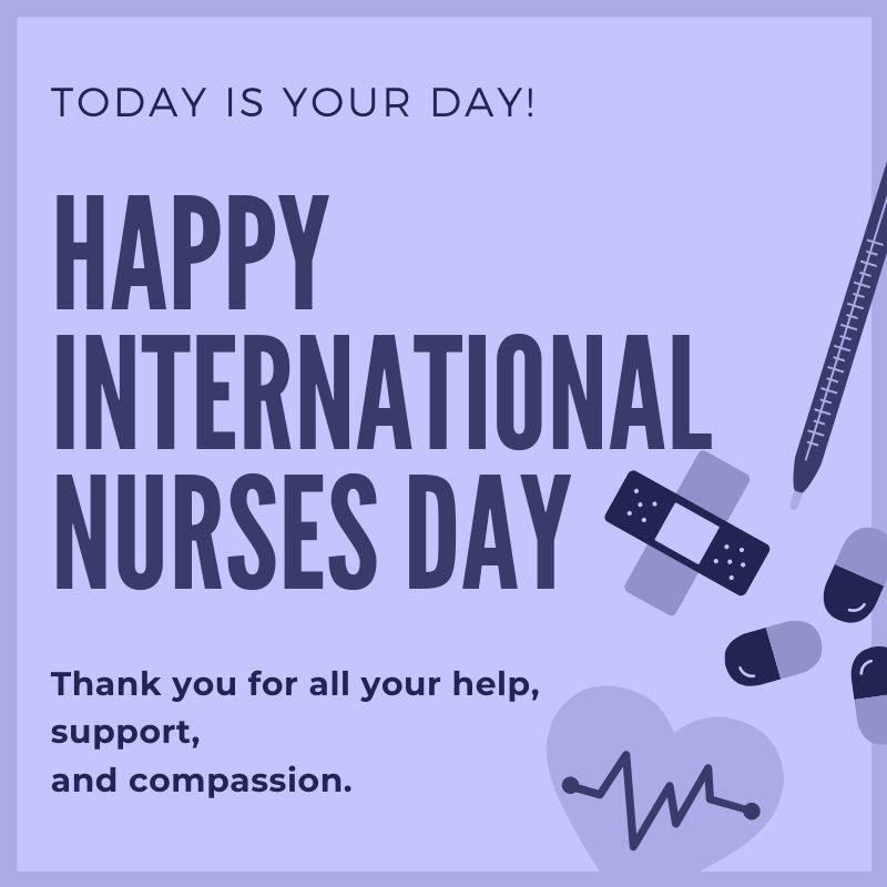 QuitWithBella's tweet photo. Happy #InternationalNursesDay from the #QuitWithBella team!
Thank you for all you do 🌟

Make sure you #thankanurse today!💙 https://t.co/Yu97uxKFgy