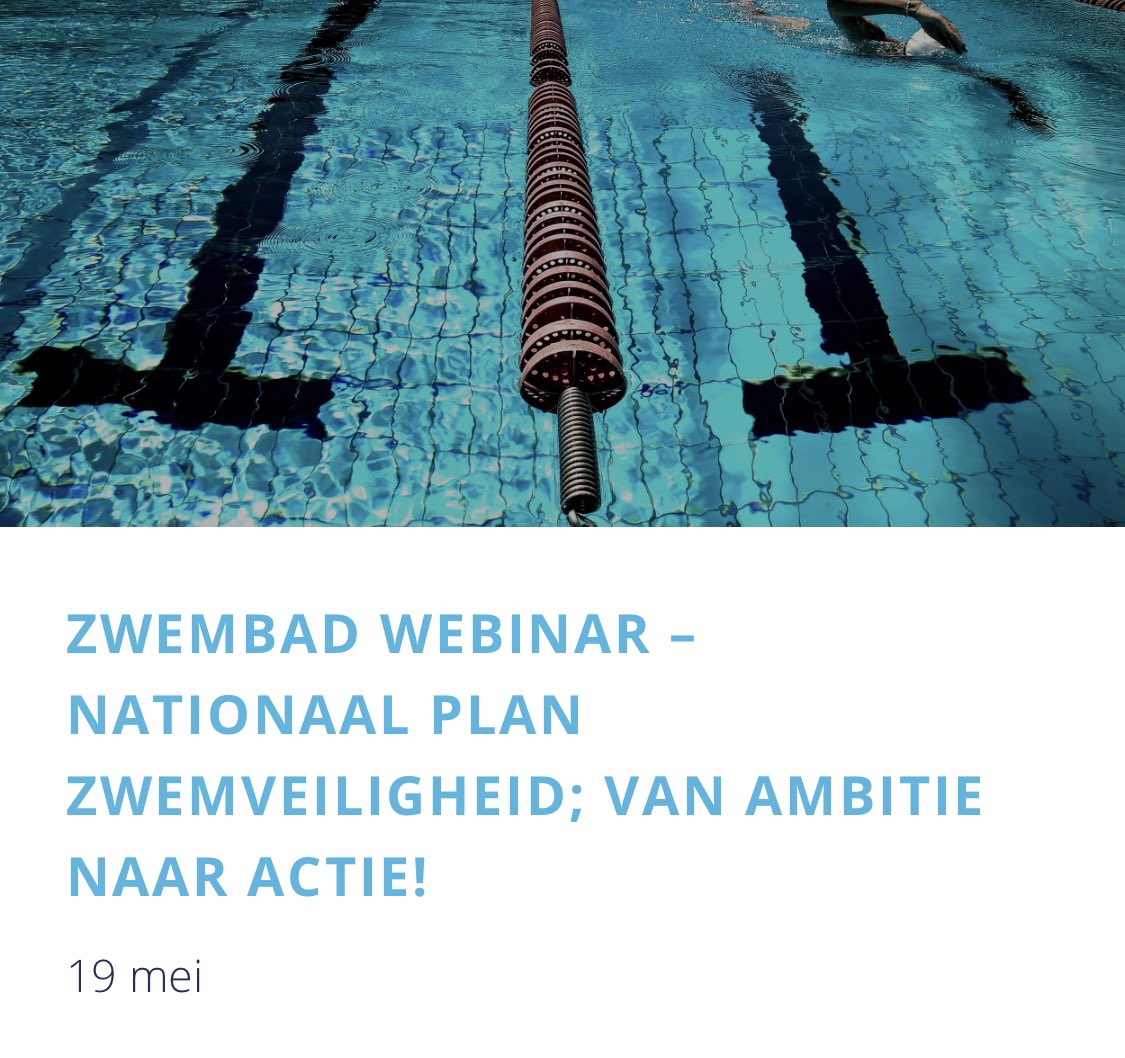 Met het Nationaal Plan Zwemveiligheid willen <a href="/nrz_nl/">Nationale Raad Zwemveiligheid</a> <a href="/VSGemeenten/">VSG</a> en meer dan 30 andere partners allerlei doelen bereiken in 2024, maar waar gaan we concreet mee aan de slag in 2021? Meld u aan voor het webinar op 19 mei: sportengemeenten.nl/agenda-item/zw…