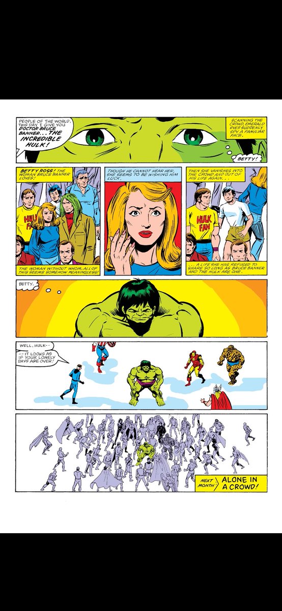 allthingshulk's tweet photo. Hulk is finally celebrated as a hero. But for how  long,  and is it really what he wants? https://t.co/AqUHuwTmwN