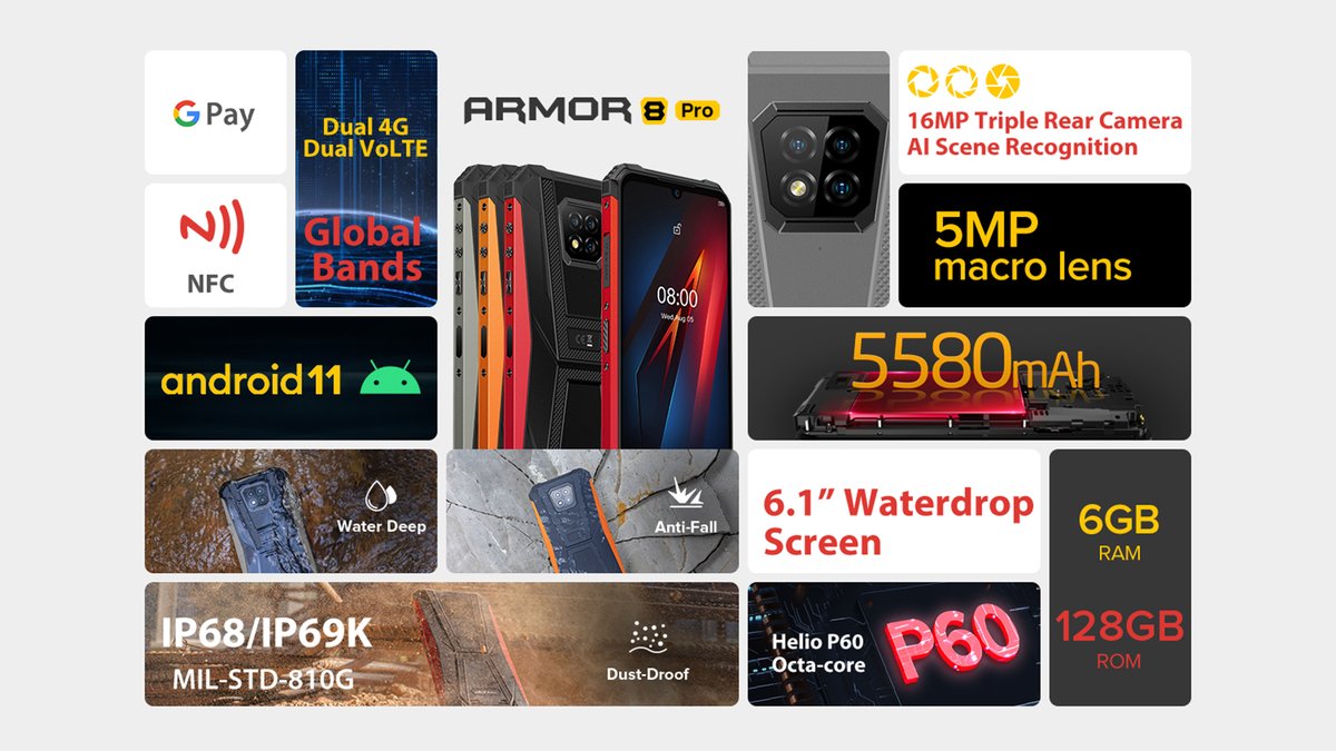 UlefoneMobile's tweet photo. The global presale of Ulefone Armor 8 Pro, the first 100 orders buyer will be selected to give a free Ulefone Watch as a surprise reward. Hurry up to grab one and take it to enjoy your hot summer. >>>https://t.co/nP2VY6boVR

#Ulefone #UlefoneArmor8Pro #Armor8Pro #upgrade #presale https://t.co/9sCnWoHdwj