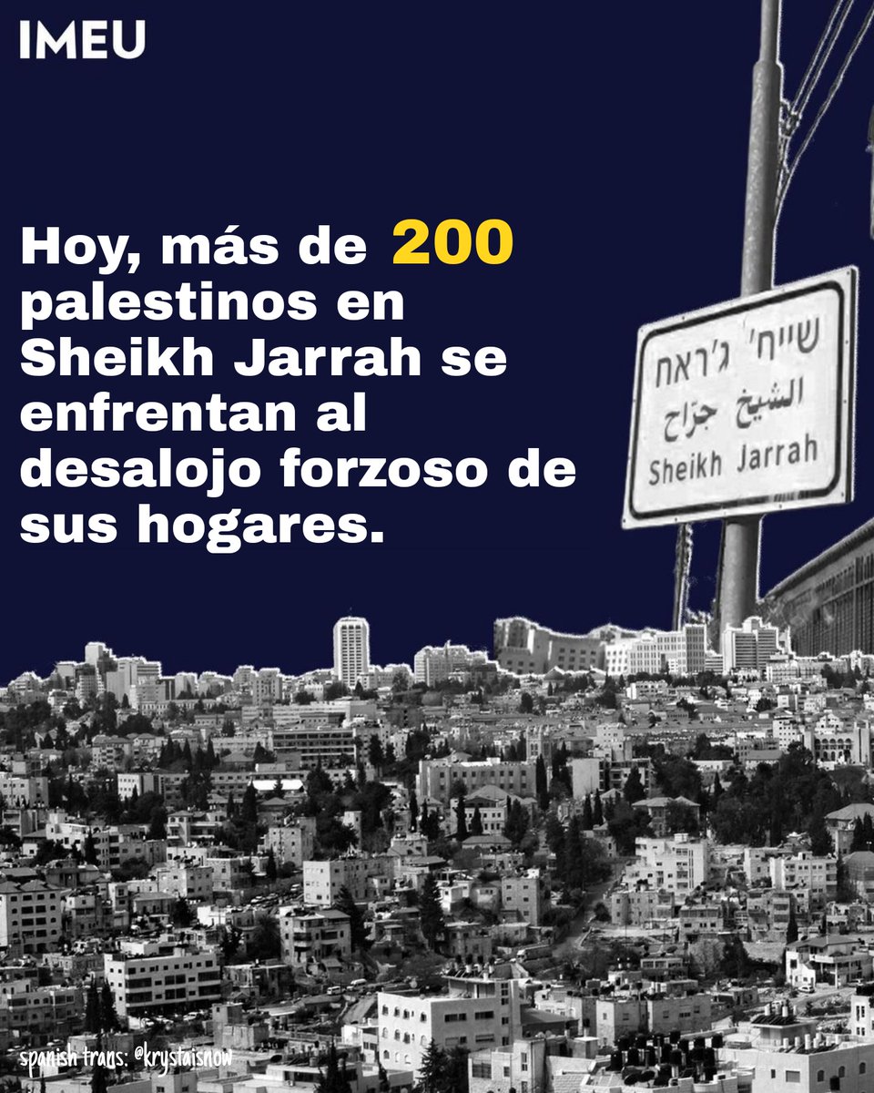 (2/2). #SavePalestine #SaveSheikhJarrah