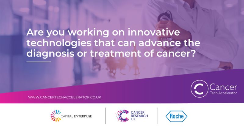 Capital Enterprise (@capenterprise) on Twitter photo Only three weeks left to apply for the Cancer Tech Accelerator programme <a href="/CancerTechUK/">Cancer Tech Accelerator</a> !
If you have an innovative idea or if you'd like to join a project, and learn more about building the next big healthtech company, don't hesitate to apply!
cancertechaccelerator.co.uk/apply/ Only three weeks left to apply for the Cancer Tech Accelerator programme <a href="/CancerTechUK/">Cancer Tech Accelerator</a> !
If you have an innovative idea or if you'd like to join a project, and learn more about building the next big healthtech company, don't hesitate to apply!
cancertechaccelerator.co.uk/apply/