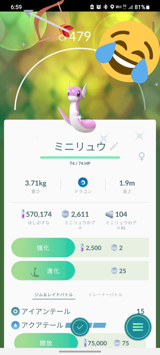 ピンクミニリュウ