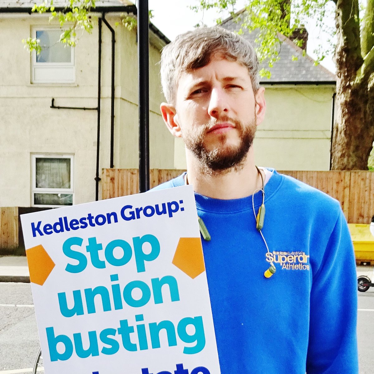 HackneyLabour's tweet photo. This is Iain Forsyth, a National Education Union rep and teacher, victimised by Leaways School / Kedelston Group, Theydon Road E5 9NZ for trying to improve conditions for young people and staff. Please support the NEU strike at the school. TOMORROW (Wednesday) 12 May, 8am to 9am https://t.co/D0yEN43HXq
