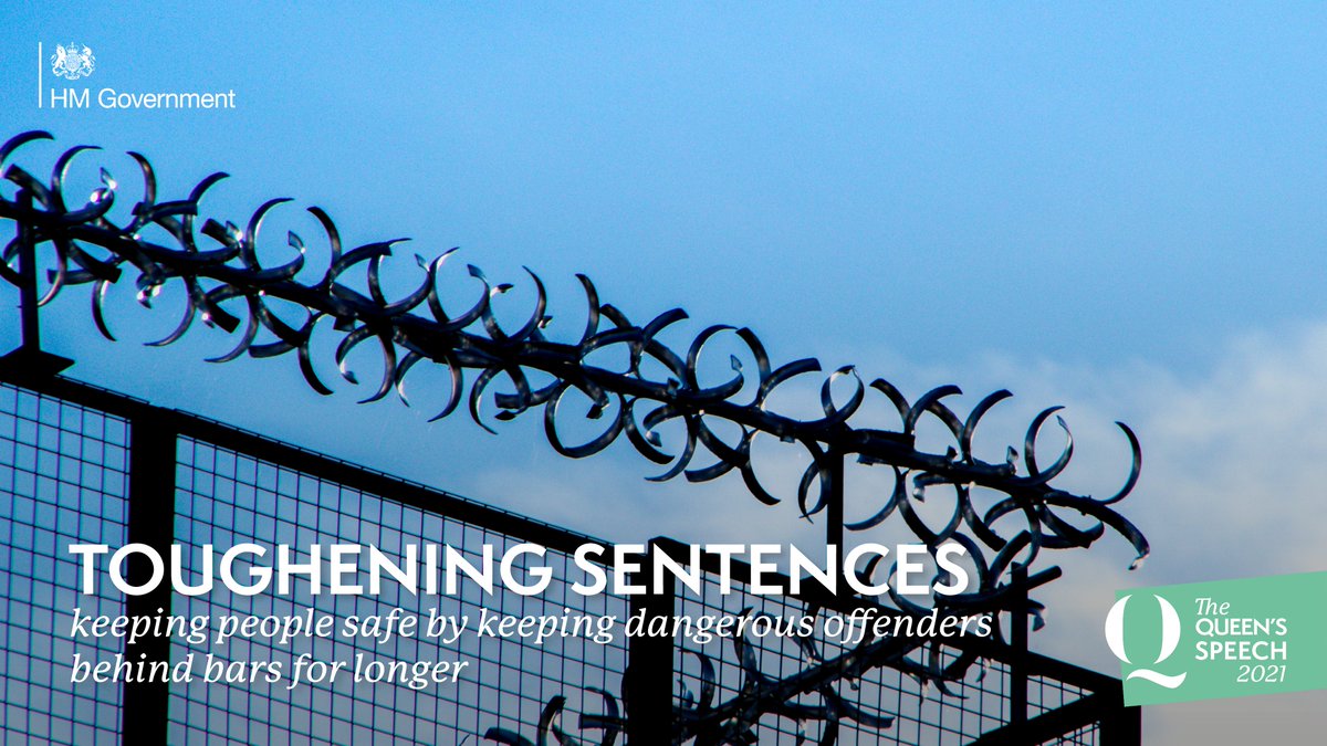 Toughening Sentences: keeping people safe by keeping dangerous offenders behind bars for longer
