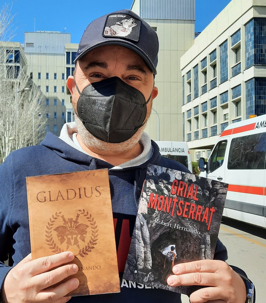 Me han cancelado un trasplante. Mi tabla de salvación es un Ensayo Clínico. Pero, tengo 46 años, 2 hijos, y 2 novelas q no me promociona ninguna gran editorial. Y, tremenda ilusión en q lleguen a la gente. Si me echas una mano con un RT. Gracias! #Gladius #GrialMontserrat #rcde