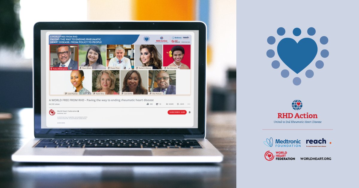💻 Paving the way to ending rheumatic heart disease: from policy to people

⏰ Today, 15:00 CEST

Healthcare workers, policymakers and people living with #RHD will explore the challenges and solutions to ending the disease. Register now ➡️ crm.world-heart-federation.org/civicrm/event/…