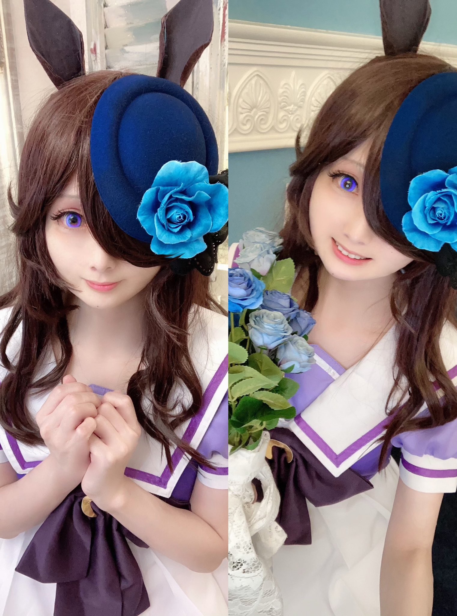 ウマ娘　ライスシャワー　コスプレ コスプレイヤー・ちゃんこ『ウマ娘』ライスシャワー こだわり