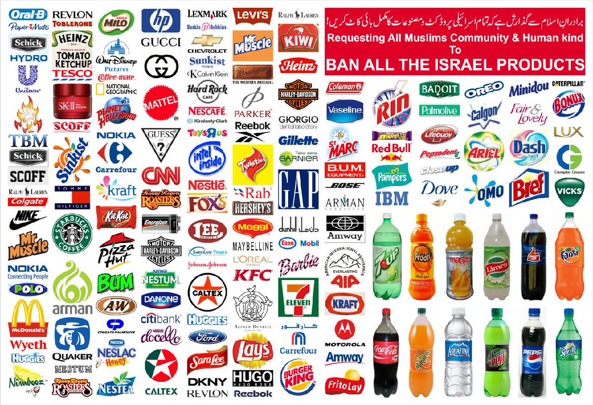 Usama Sialvi Syp S Tweet Boycott Israeli Products And Cause Damage And Losses To Their Economy Pakistaniswithpalestine Trendsmap