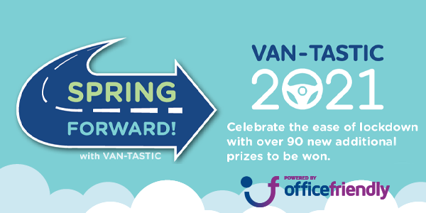 officefriendly's tweet photo. Were you a lucky winner in our Golden Ticket giveaway for #SpringForward2021?🎁

Look out this week as Karen Casey will be sending you your prize details! Don't forget to share your prize on social media, and tag Office Friendly in the post, to earn a #VanTastic2021 ticket!🚐 https://t.co/xVrcS75oyv