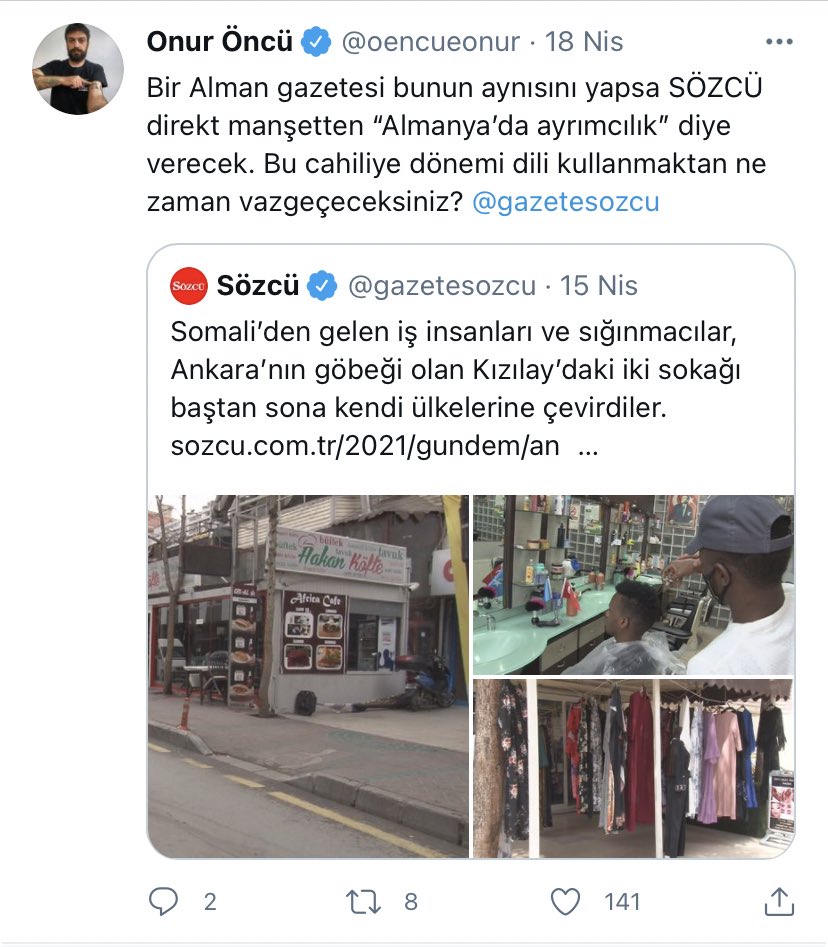 cingozrecaiy's tweet photo. alttaki tiviti görünce bu aptal orospu evladının tivitlerine göz atayım başka ülke milleti hakkında böyle ne idüğü belirsiz laflar kullanmış mı diye baktım ve sonuç şaşırtmadı.

ulan kahpe ulan piç kurusu. türkiye medyası dediğin yerde alman gazetesi diyorsun soyunu sikeyim senin https://t.co/ytgyI3X1lv