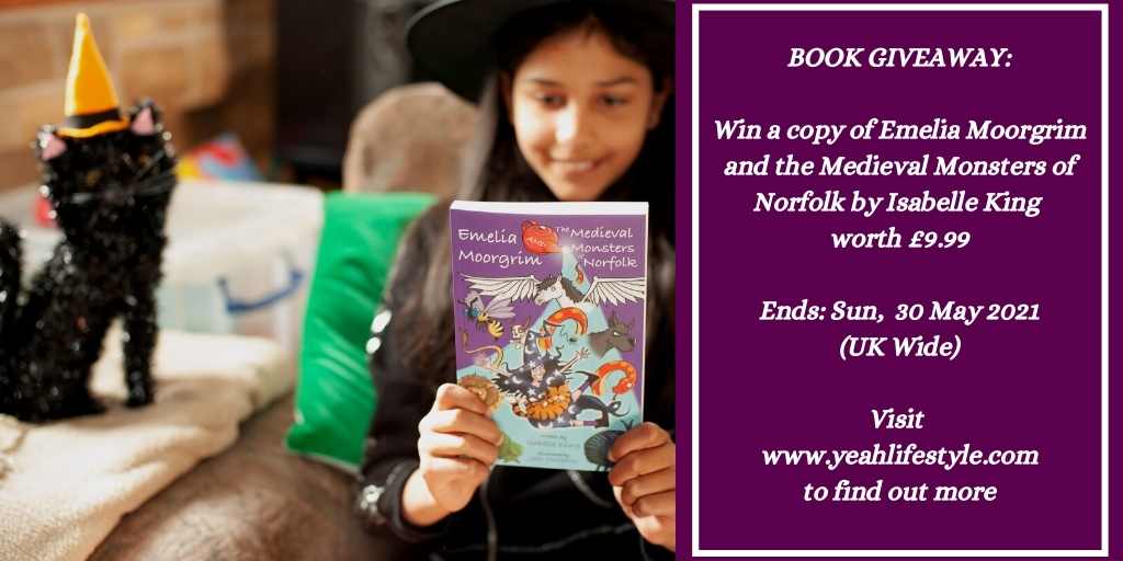#Giveaway & Book #Review :Visit #blog to find out how to #win Emelia Moorgrim & Medieval Monsters of Norfolk #Book worth £9.99 (E:30/05-UK)

👉https://www.yeahlifestyle.com/giveaway-book-review-emelia-moorgrim-and-the-medieval-monsters-of-norfolk/👈[ad-giveaway]
