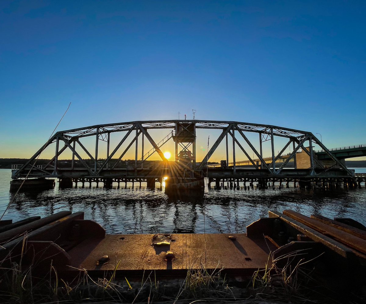 End of the line 

#Sunset #Railway #Bridge #VisitCapeBreton #ExploreCB
#Canada #RawCanada #NovaScotia